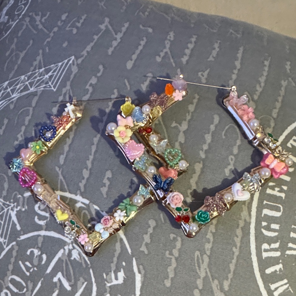 Hand Crafted “Junk” Earrings
